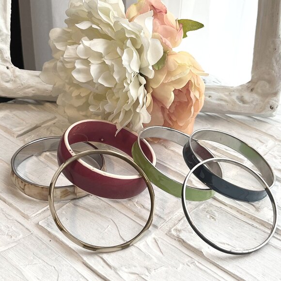 Bangle Bracelets - variety of colors - Picture 1 of 9